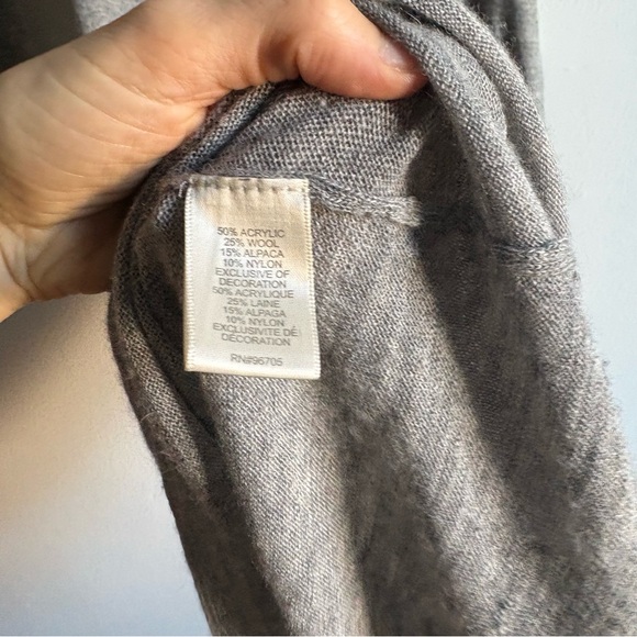 Rebecca Taylor Sz S Grey Wool Alpaca Lace Ballerinacore Feminine Fall Dress - Picture 11 of 15